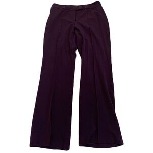 Women’s Melrose Wide Leg Pants in Burgundy~Plum~Size 10~Freshly Drycleaned